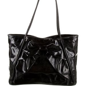 Valentino Patent Leather Tote
